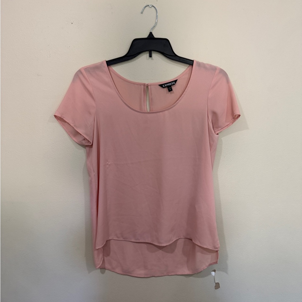 Express Women's Light Pink Blouse